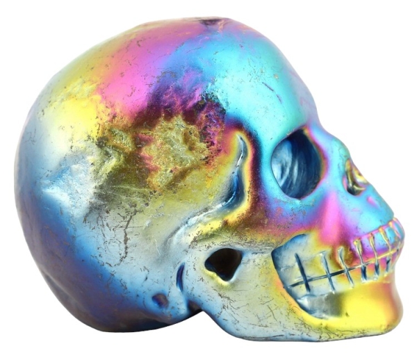 Aura Titanium Stone Skull